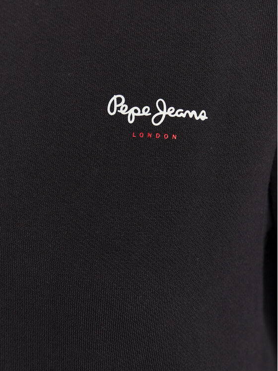 Pepe Jeans Pepe Jeans Majica dugih rukava Calista PL581189 Crna Regular Fit