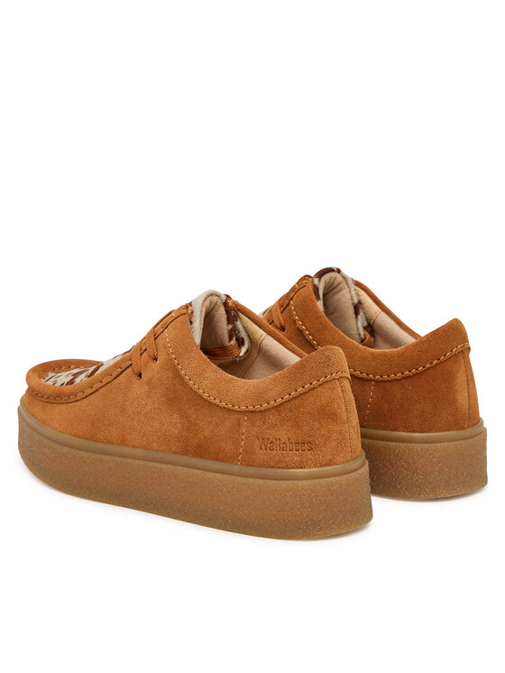 Clarks Clarks Półbuty Boxbee Walla. 26329295 Brązowy