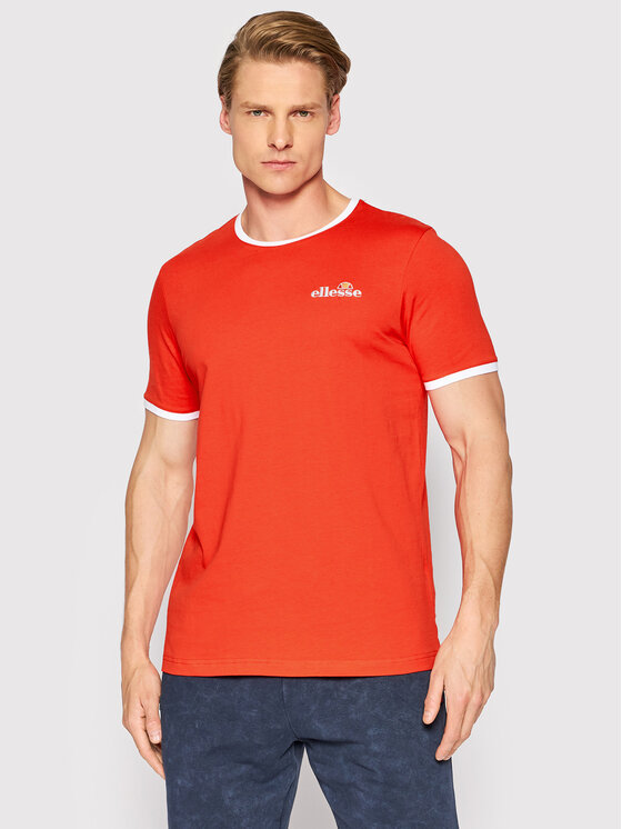 T-shirt Meduno SHL10164 Rosso Regular Fit