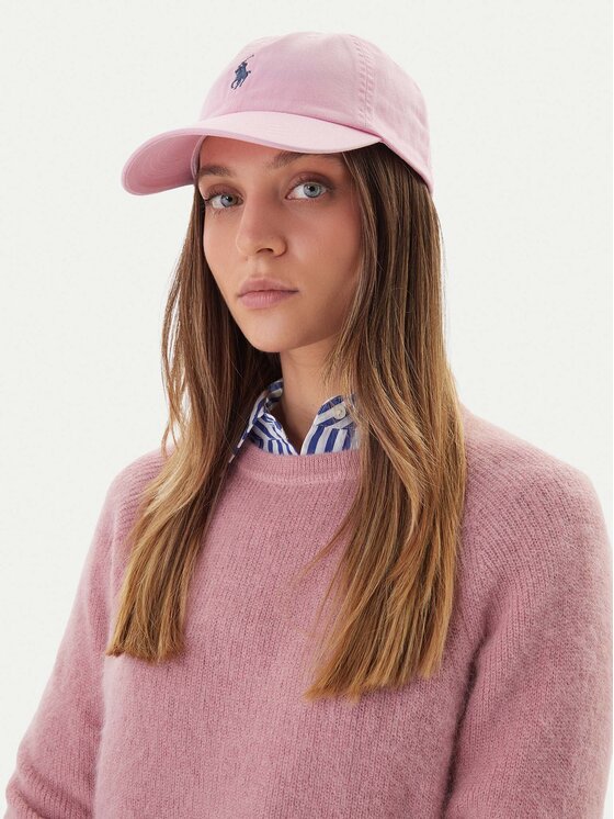 Polo Ralph Lauren Polo Ralph Lauren Kepurė su snapeliu 211912843016 Rožinė
