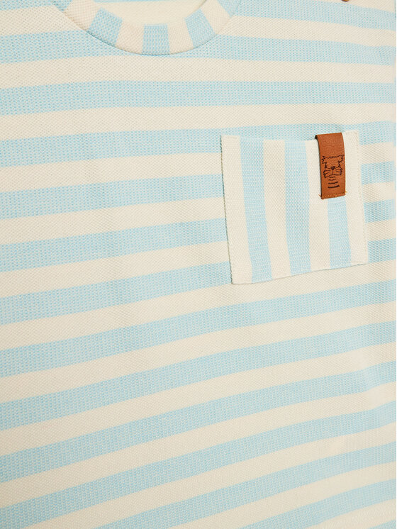 United Colors Of Benetton United Colors Of Benetton Sweter 3POMA102D Błękitny Regular Fit