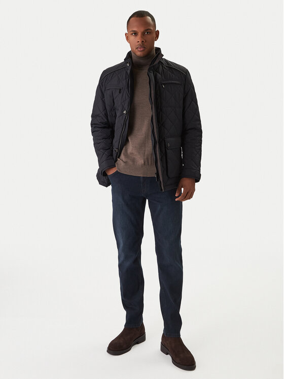 Bugatti Bugatti Преходно яке 977800-99052 Тъмносин Regular Fit