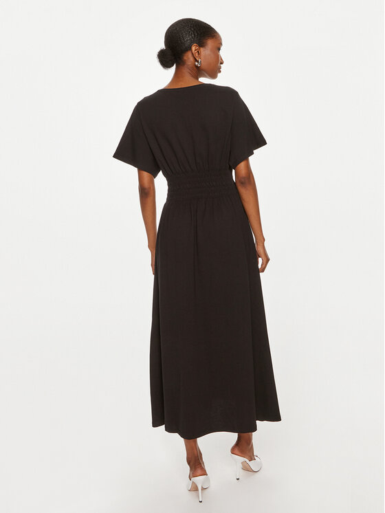 United Colors Of Benetton United Colors Of Benetton Ljetna haljina 3BL0DV01I Crna Regular Fit