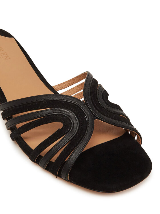 LAUREN RALPH LAUREN LAUREN RALPH LAUREN Klapki Fay 802961818003 Czarny