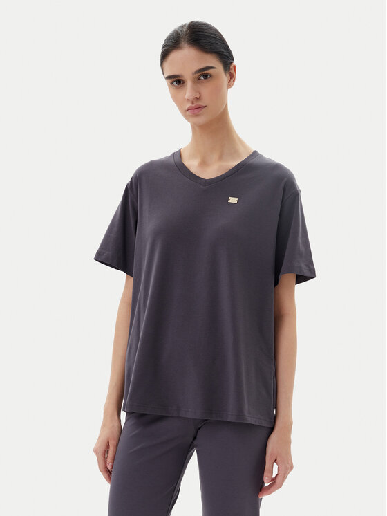 EA7 Emporio Armani EA7 Emporio Armani T-Shirt 7W000029 AF10373 U8115 Szary Loose Fit