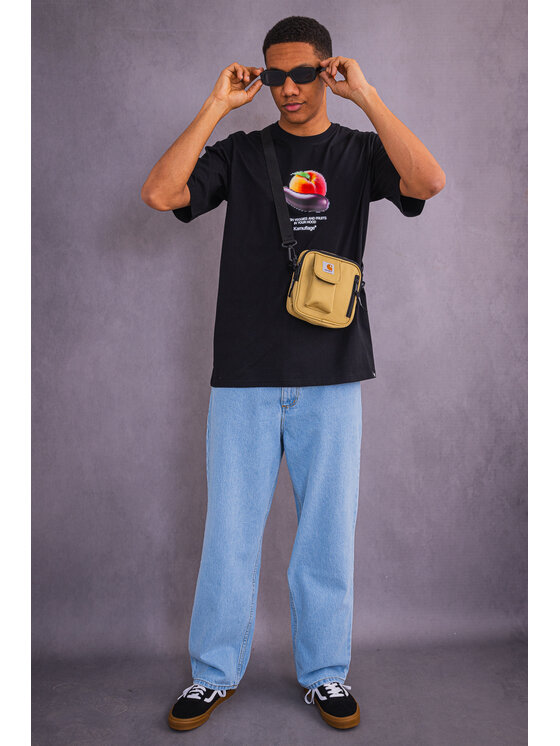 Kamuflage Kamuflage T-Shirt NSFW Czarny Relaxed Fit
