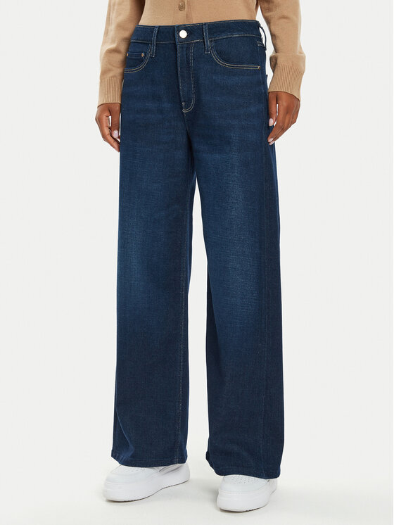 Guess Guess Traperice W4BA82 D5HF1 Plava Palazzo Fit