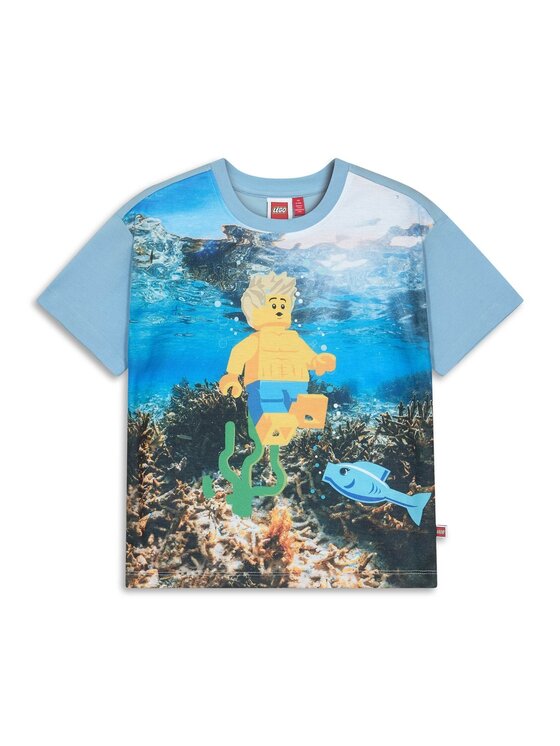 LEGO LEGO T-Shirt 11011334/5003 Niebieski Regular Fit