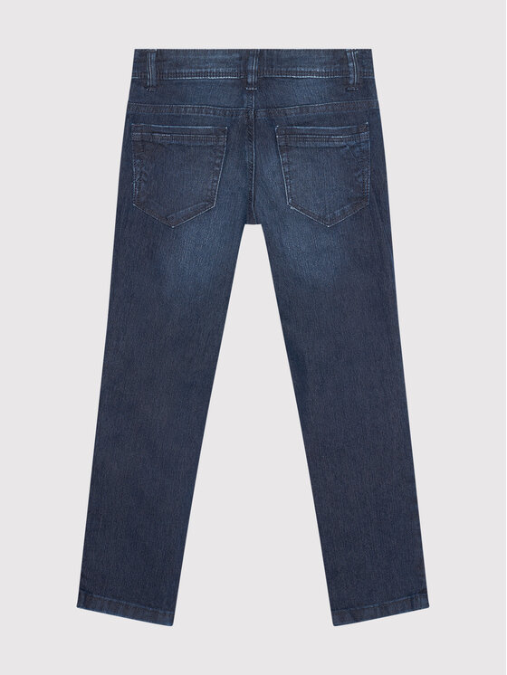 United Colors Of Benetton Džinsai 4XA257O50 Tamsiai mėlyna Slim Fit •  Modivo.lt