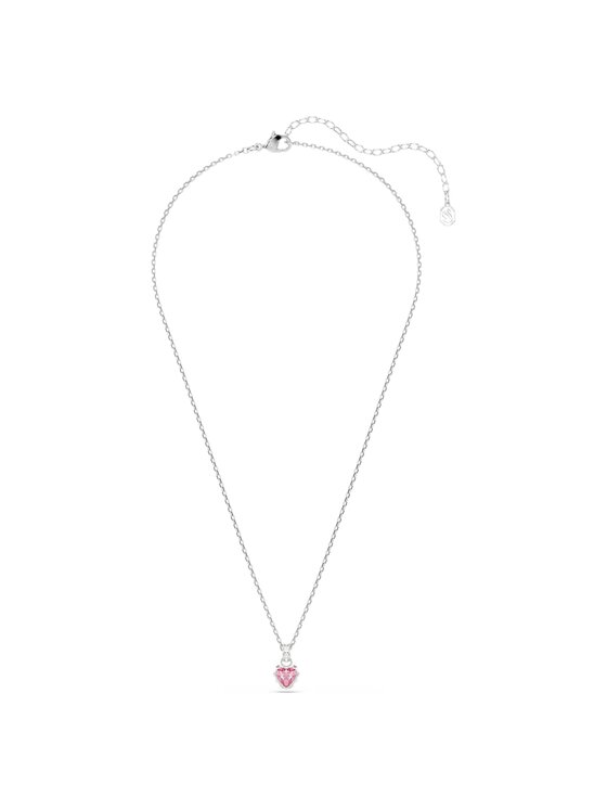 Swarovski Swarovski Naszyjnik Chroma serce 5757789 Srebrny