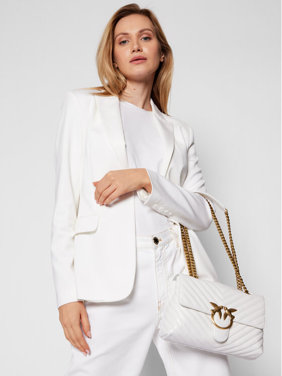 Pinko Rankinė Love Lady Puff V Quilt Cl PE 21 PLTT 1P2220 Y6XV Balta •  Modivo.lt