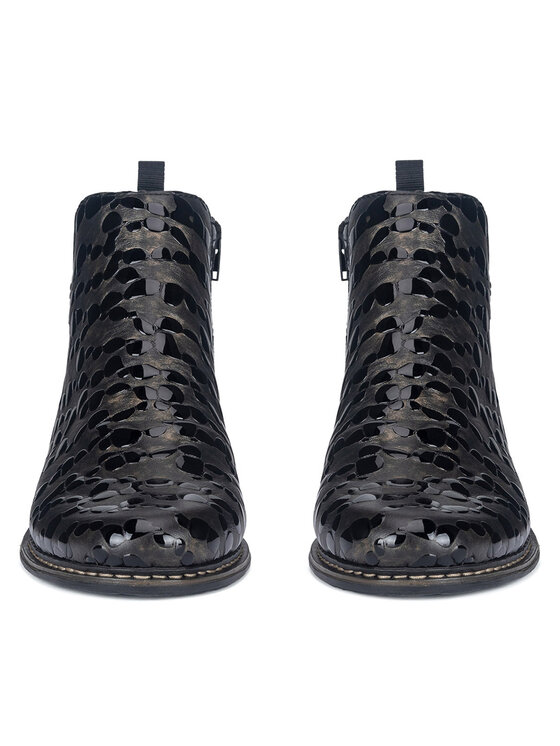 Rieker Rieker Botine Z4965-90 Negru