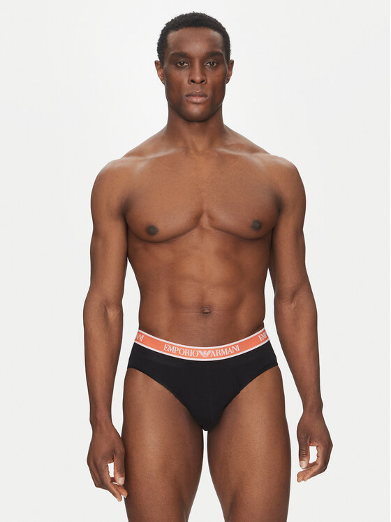 Emporio Armani Underwear Emporio Armani Underwear Σετ σλιπ 3 τμχ. EM000258 AF10779 MC061 Μαύρο