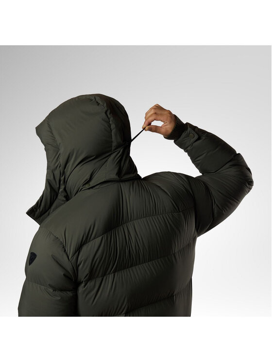 Rossignol Rossignol Kurtka puchowa M Abel Down Hoodie Jacket Zielony Regular Fit