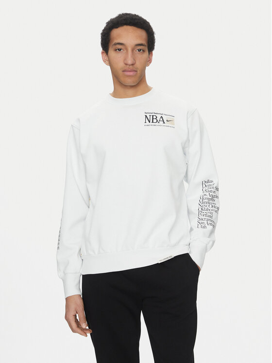 Nike Nike Bluză FD8468 121 Alb Regular Fit