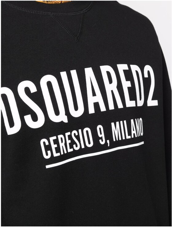 Dsquared2 Dsquared2 Bluza S71GU0448 S25516 900 Czarny Comfort Fit