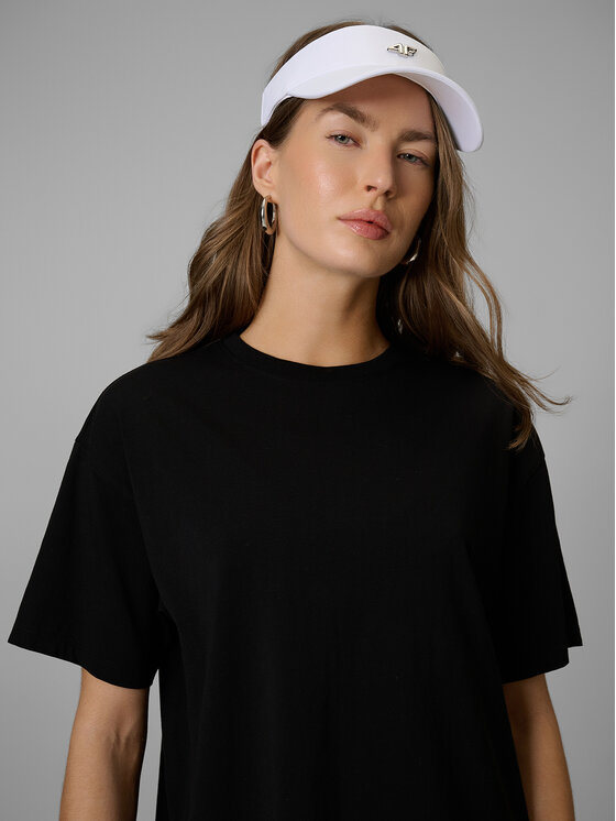 4F 4F T-Shirt BASIC+ Czarny Loose Fit