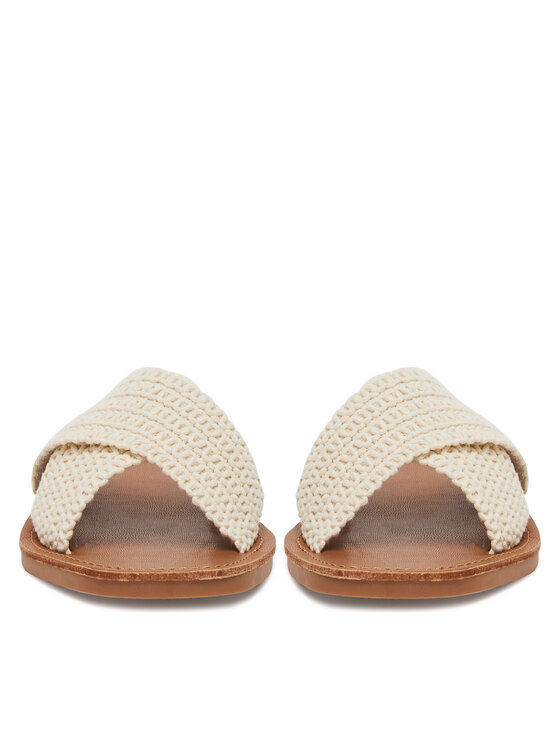 DeeZee DeeZee Pantoletten E4736-1 Beige