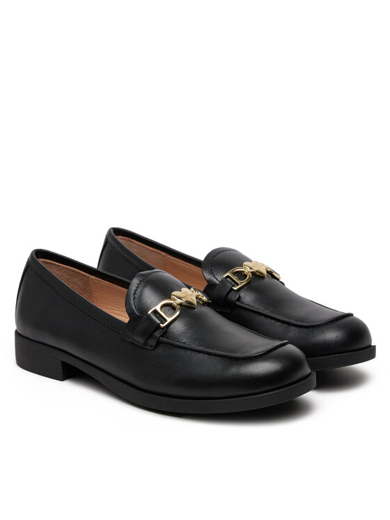 LOVE MOSCHINO LOVE MOSCHINO Loafersy JA10012G1MIA0000 Czarny