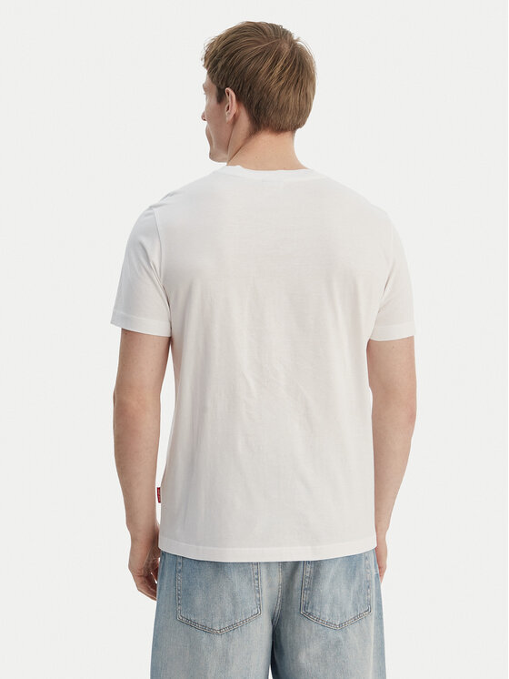 JOOP! Jeans JOOP! Jeans Tricou JJJ-Laulea 30101984 Alb Regular Fit