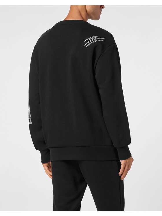 Plein Sport Plein Sport Longsleeve 14155 Nero Regular Fit
