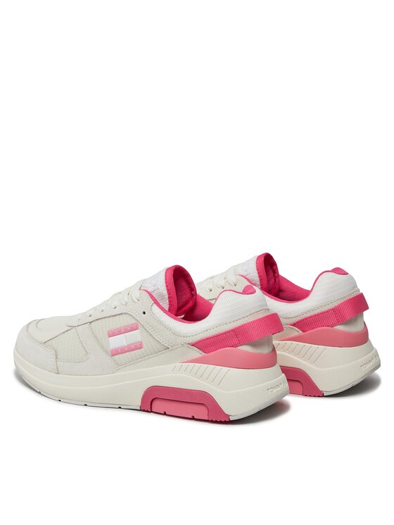 Tommy Jeans Tommy Jeans Tenisice Tjw Runner Combined EN0EN02512 Écru