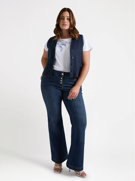 Fiorella Rubino Fiorella Rubino Giacca outdoor L052L000064N034 Blu Regular Fit