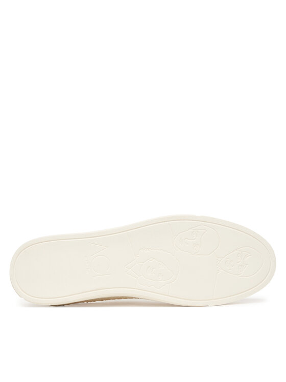 AGL AGL Sneakersy Sade Plots D936133PGK7645B239 Écru