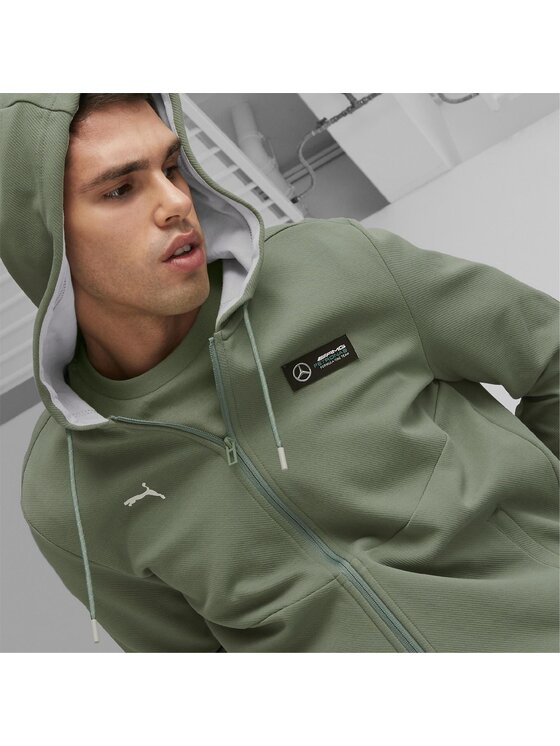 Puma Puma Bluza 621147 Zielony Regular Fit