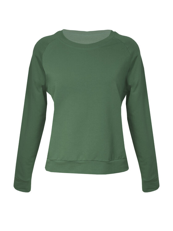 DKaren Sport DKaren Sport Bluza Wenezja Zielony Slim Fit