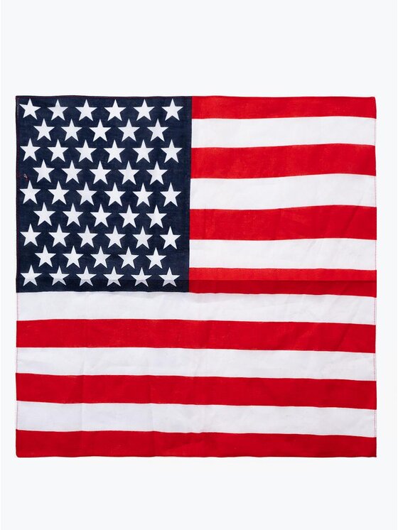Urban Socks Urban Socks Chusta na głowę Bandana Flag Pattern USA Czerwono Biało Granatowa uni Kolorowy