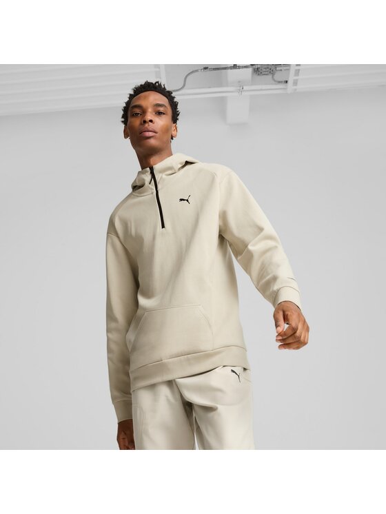 Puma Puma Bluza 681620 Beżowy Regular Fit