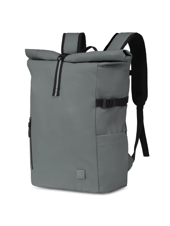 James Hawk James Hawk Plecak Praktyczny plecak typu Rolltop na laptopa 16" Szary