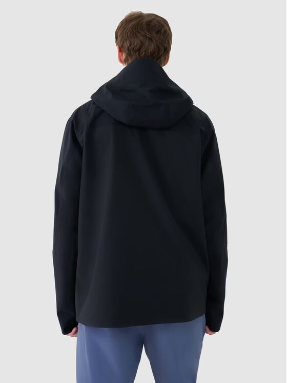 4F 4F Outdoorová bunda 4FWSS25TTJAM711-20S Čierna Regular Fit