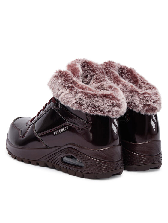 Skechers Skechers Škornji Uno Rugged 168126/BURG Bordo rdeča