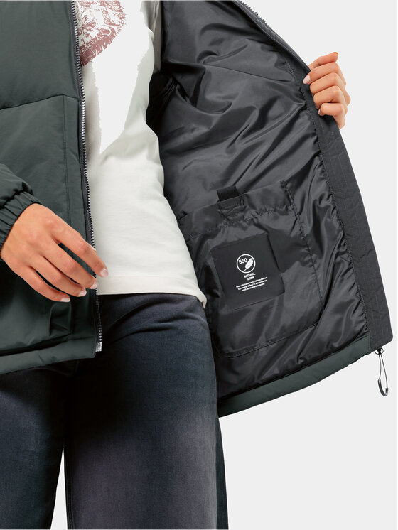Jack Wolfskin Jack Wolfskin Pehelykabát Dellbrueck Jkt 1207561 Zöld Regular Fit