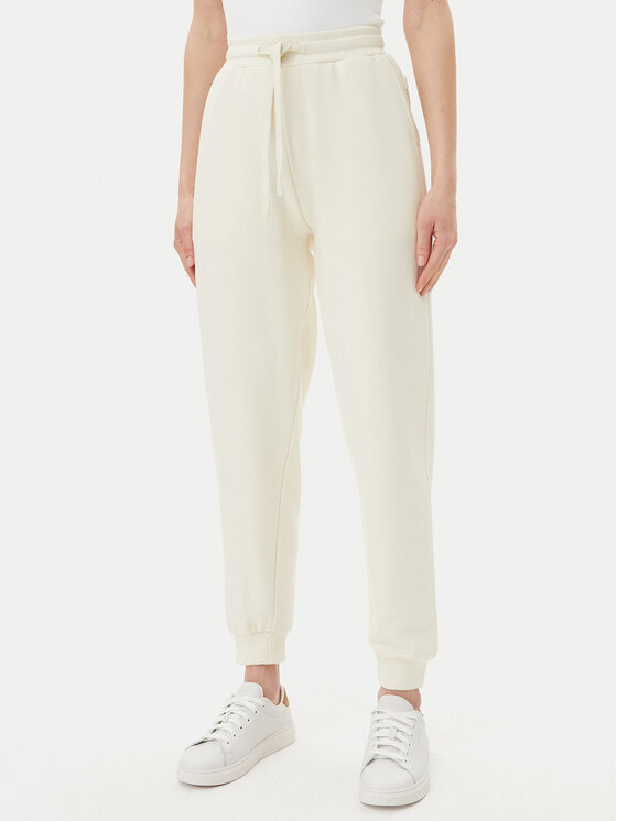 Silvian Heach Silvian Heach Pantaloni trening Sina GPP25117PA Écru Regular Fit