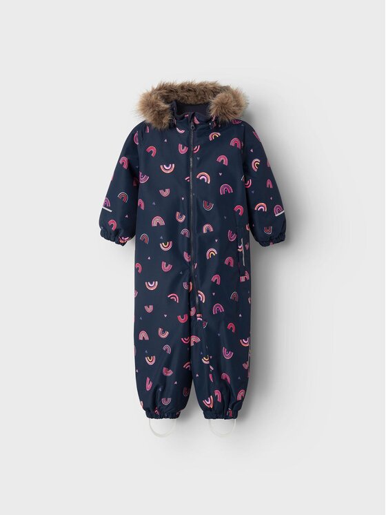 NAME IT Zimná kombinéza 13216426 Tmavomodrá Regular Fit