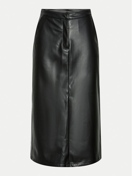 Pieces Pieces Gonna in similpelle Neeth 17151696 Nero Regular Fit