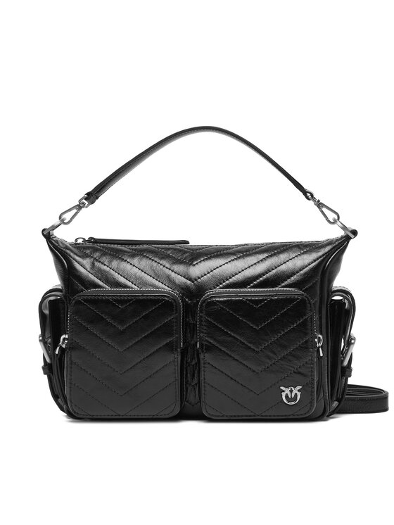 PINKO PINKO Geantă Cargo Camera Bag Al 25-25 PLTT 105110 A2JC Negru