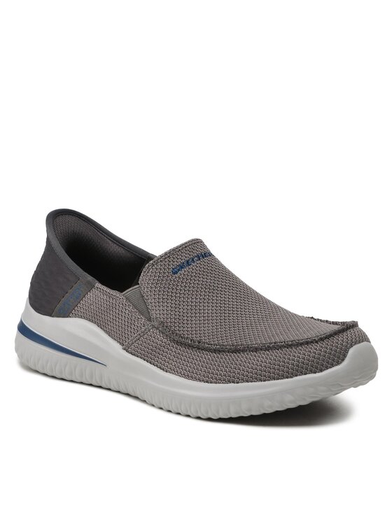 Skechers Scarpe basse Delson 3.0 Cabrino 210604 Grigio | Modivo.it