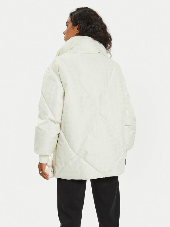 Guess Guess Ziemas jaka V4BL01 WGLW2 Écru Regular Fit