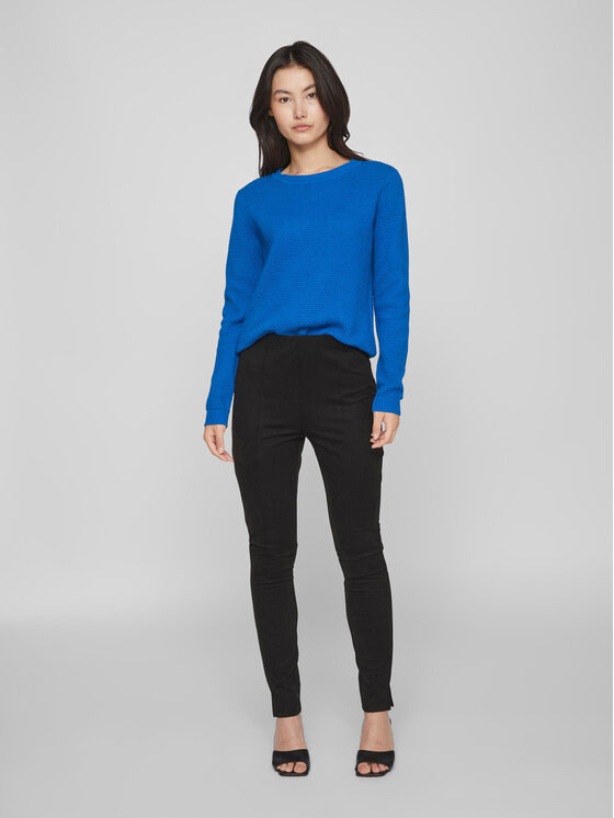 Vila Vila Sweater Dalo 14082767 Kék Regular Fit