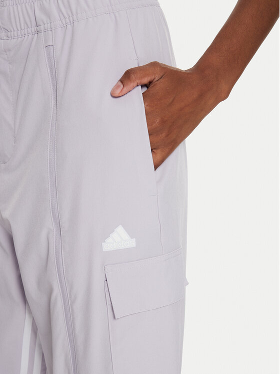 adidas adidas Pantaloni trening Dance All-Gender Versatile IS0907 Violet Loose Fit