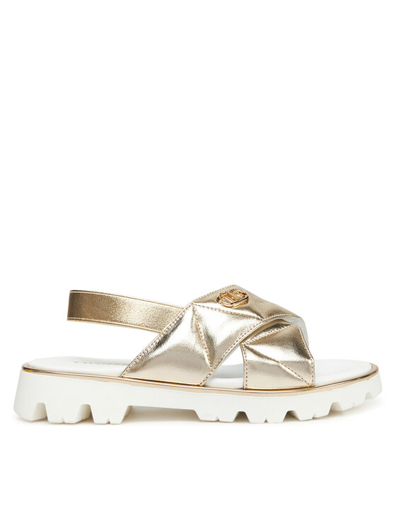 TWINSET TWINSET Sandali 251GCJ044 S Zlata