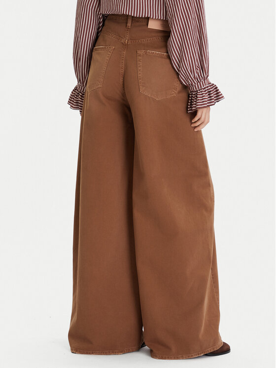 ViCOLO ViCOLO Džinsi DF5057 Brūns Wide Leg