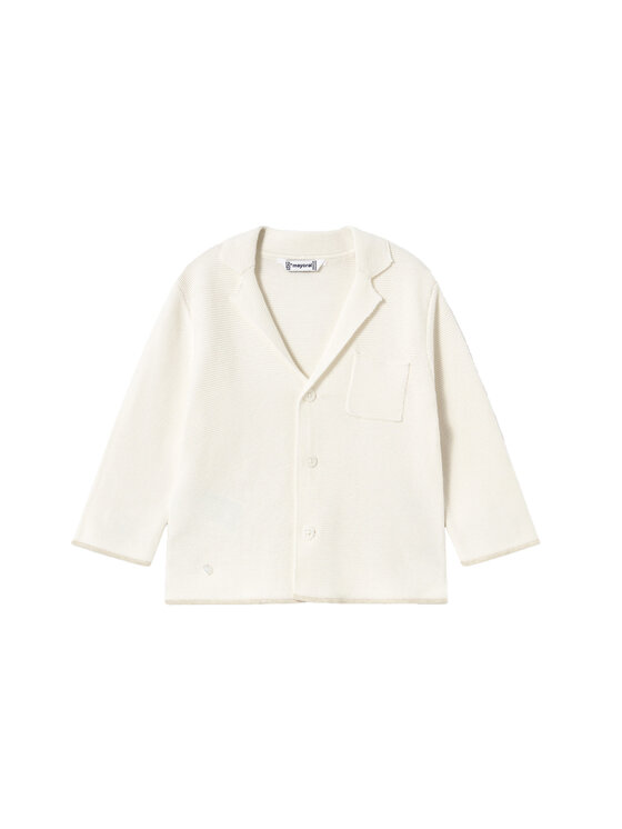 Mayoral Mayoral Giacca da abito 1469 Bianco Regular Fit
