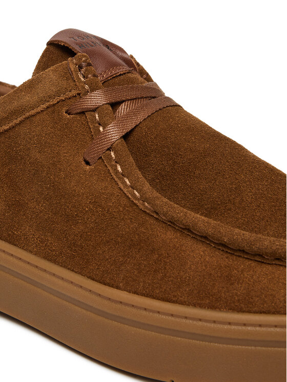 Tommy Hilfiger Tommy Hilfiger Półbuty Modern Light Suede Moc Toe Shoe FM0FM05501 Brązowy