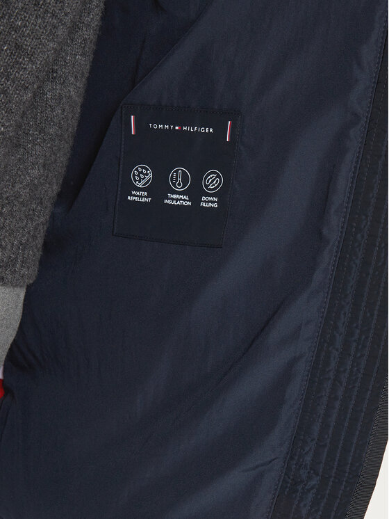 Tommy Hilfiger Tommy Hilfiger Μπουφάν πουπουλένιο WW0WW42743 Σκούρο μπλε Regular Fit