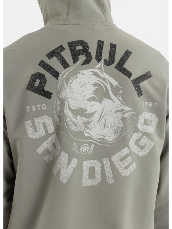 PITBULL PITBULL Bluza DOG SD Zielony Regular Fit